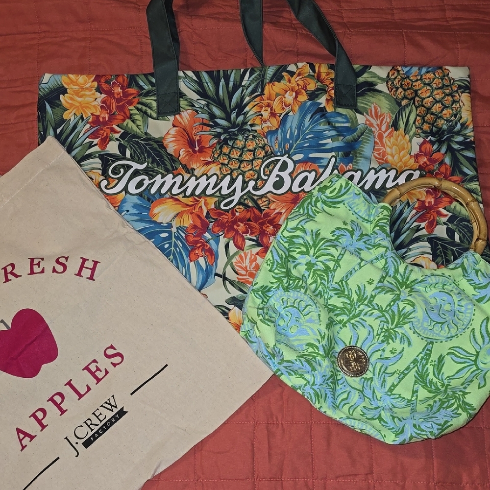 Lot Of 3 Totes